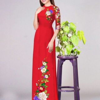 Vải áo dài thiết kế - 304-7