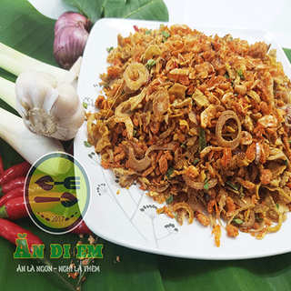 MUỐI TÔM HÀNH PHI Ăn đi em food