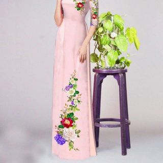 Vải áo dài thiết kế - 304-8
