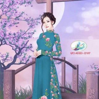 Vải áo dài thiết kế - 303-4
