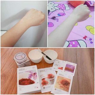 TẮM TRẮNG SAFFRON PHIÊN HỒNG HOA MY MIU