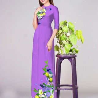 Vải áo dài thiết kế - 312-7