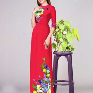 Vải áo dài thiết kế - 312-8