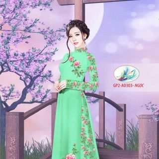 Vải áo dài thiết kế - 303-9