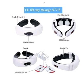 máy massage cổ 3D thông minh