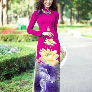 Vải áo dài thiết kế - 307-9