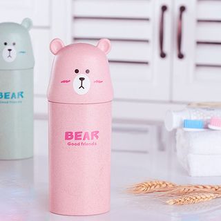Hộp Đựng Bàn Chải Và Kem Đánh Răng Hình Gấu