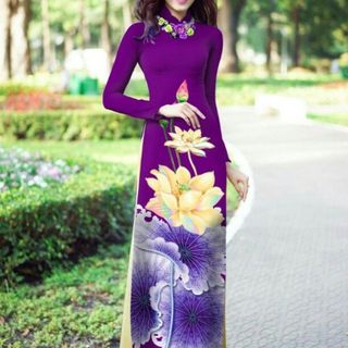 Vải áo dài thiết kế - 307-11