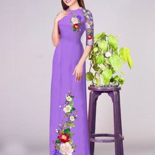Vải áo dài thiết kế - 304-16