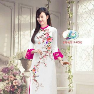 Vải áo dài thiết kế - 317-8