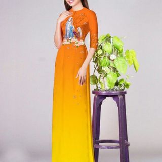 Vải áo dài thiết kế - 300-2