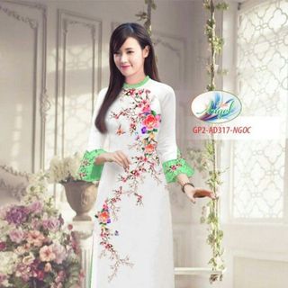 Vải áo dài thiết kế - 317-11