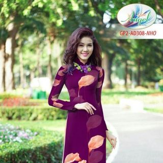 Vải áo dài thiết kế - 308-9