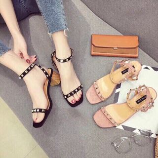giày sandal got vuông đinh a