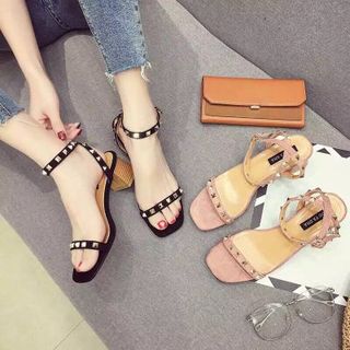 giày sandal got vuông đinh a