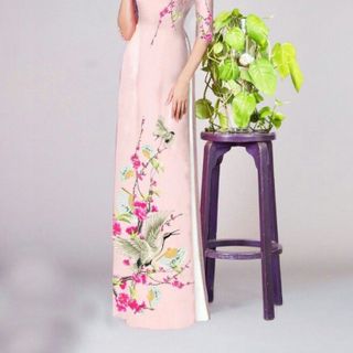 Vải áo dài thiết kế - 305-9