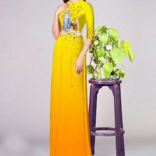Vải áo dài thiết kế - 300-7