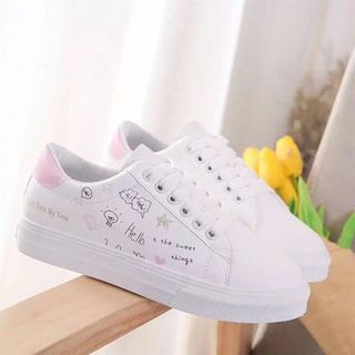 giày bata họa tiết