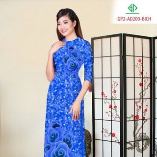 Vải áo dài thiết kế - 200-2