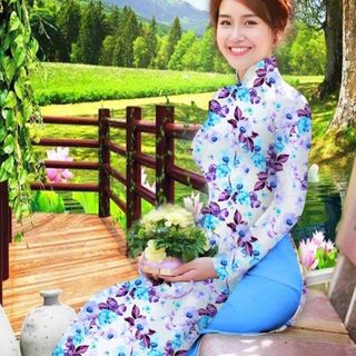 Vải áo dài thiết kế - 215-21