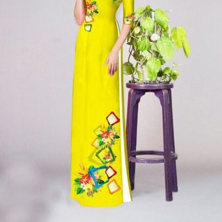Vải áo dài thiết kế - 202-2