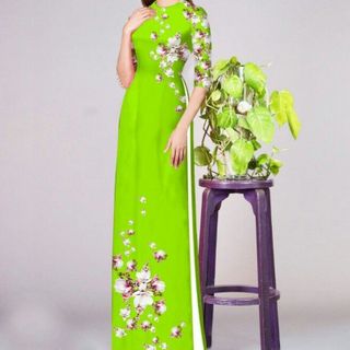 Vải áo dài thiết kế - 201-6
