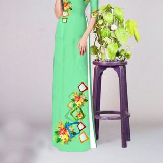 Vải áo dài thiết kế - 202-3