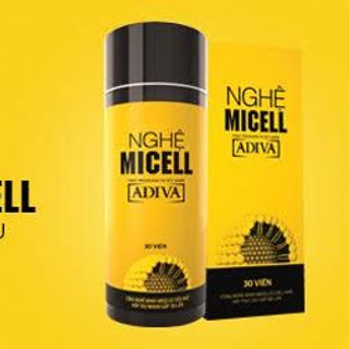 Nghệ Viên Micell Adiva loại chai 14 viên