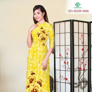 Vải áo dài thiết kế - 200-5