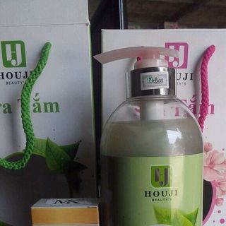 sữa tắm trắng GREEN TEA HOUJI