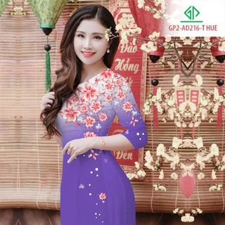 Vải áo dài thiết kế - 216-18