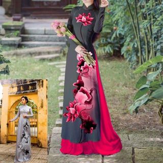 Vải áo dài thiết kế - 228-3