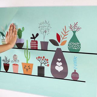 Combo 2 Miếng Giấy Dán Bếp Hoạt Hình Cao Cấp