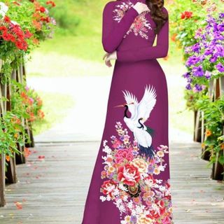 Vải áo dài thiết kế - 16-300-13