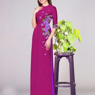 Vải áo dài thiết kế - 204-3