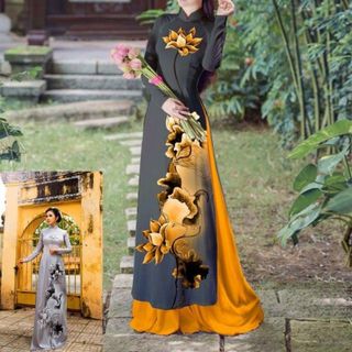 Vải áo dài thiết kế - 228-4