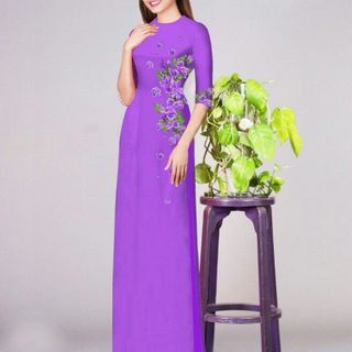 Vải áo dài thiết kế - 204-4