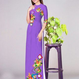 Vải áo dài thiết kế - 202-11