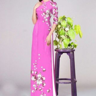 Vải áo dài thiết kế - 201-12