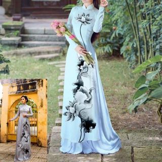 Vải áo dài thiết kế - 228-7