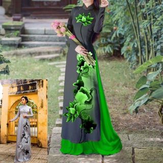 Vải áo dài thiết kế - 228-8