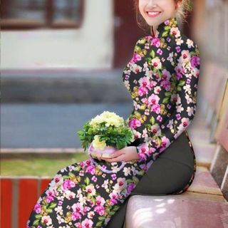Vải áo dài thiết kế - 215-8