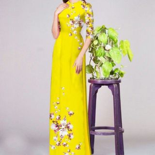 Vải áo dài thiết kế - 201-17