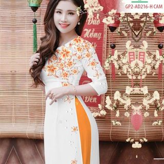 Vải áo dài thiết kế - 216-2