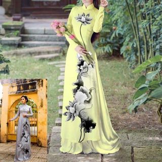 Vải áo dài thiết kế - 228-12