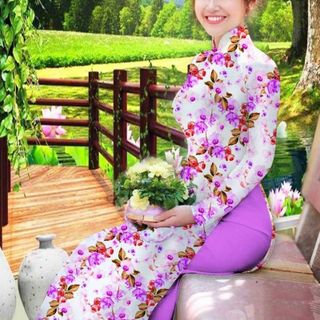 Vải áo dài thiết kế - 215-11