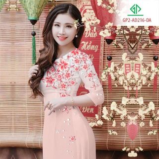 Vải áo dài thiết kế - 216-3