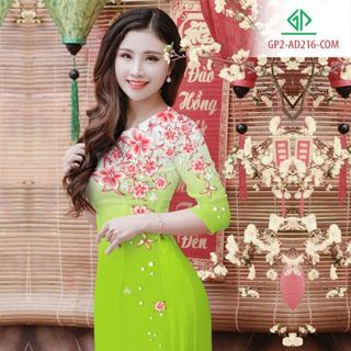 Vải áo dài thiết kế - 216-4