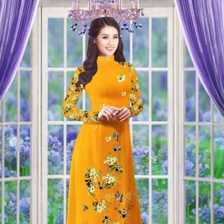 Vải áo dài thiết kế - 21-200-4