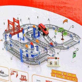 Bộ Láp Ráp Đường Đua Ô Tô 88 Chi Tiết